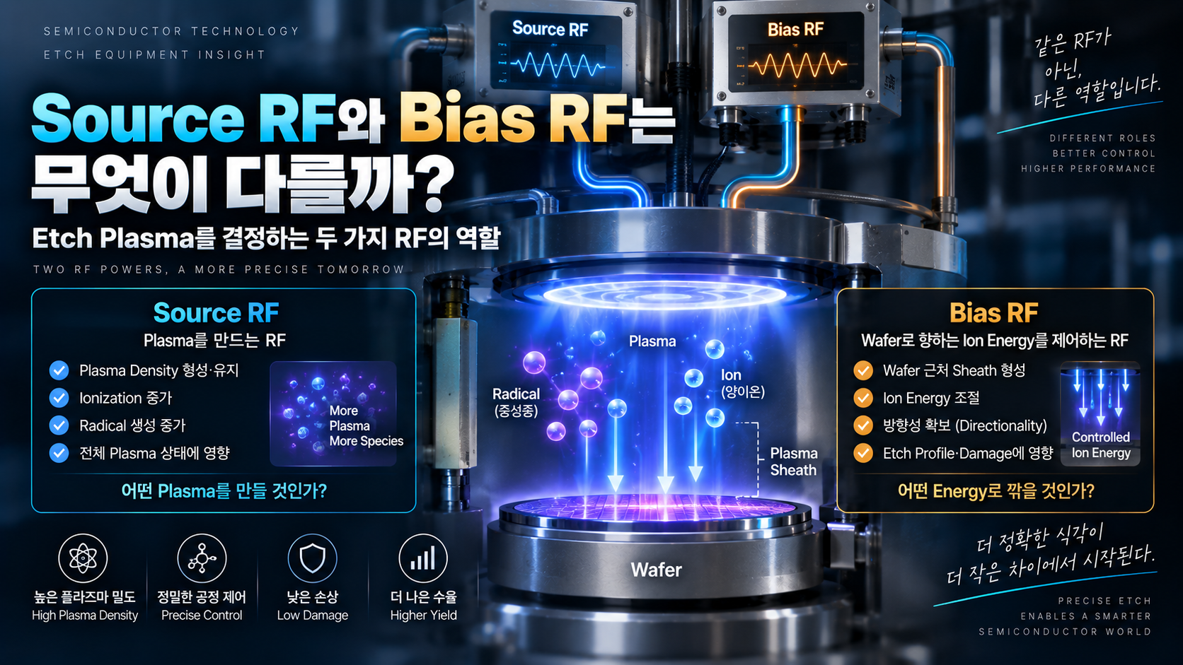 Source RF와 Bias RF