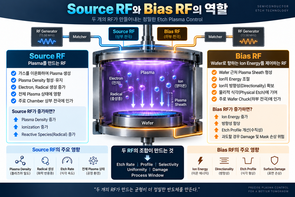 Source RF와 Bias RF